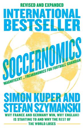 Book cover number 1 for Soccernomics written by Simon Kuper, Stefan Szymanski published by Harper Collins Publishers