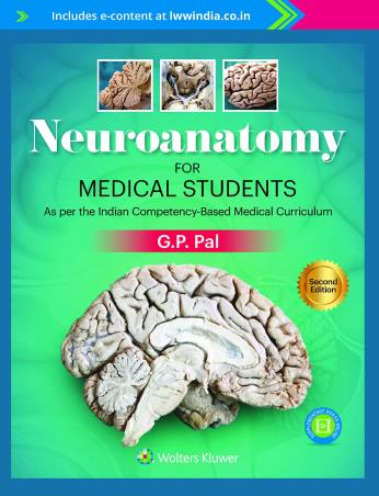 Book cover number 1 for Neuroanatomy For Medical Students written by G. P. Pal published by Wolters Kluwer