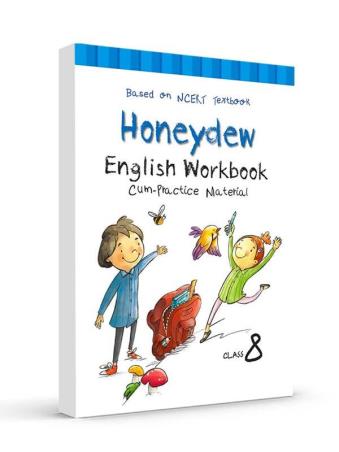 Book cover number 1 for Honeydew English Workbook Cum Practice Material Class 8 (CBSE) written by Urmil Gagroo published by Rachna Sagar Pvt. Ltd.