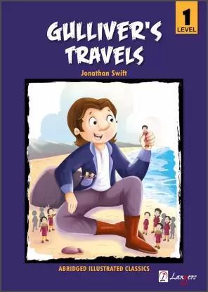 Book cover number 1 for Gulliver's Travel written by Jonathan Swift published by Langers International Pvt.ltd