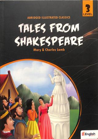 Book cover number 1 for Tales From Shakespeare (Level-3) written by Charles Lamb, Mary Lamb published by English Press