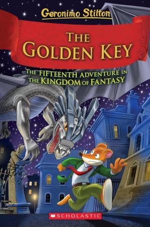 Book cover number 1 for Geronimo Stilton -15 : The Golden Key written by Elisabetta Dami published by Scholastic