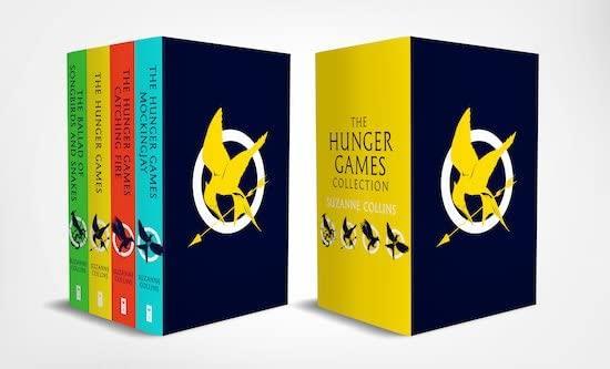 Book cover number 1 for Hunger Games (Set Of 4 Books) written by Suzanne Collins published by Scholastic