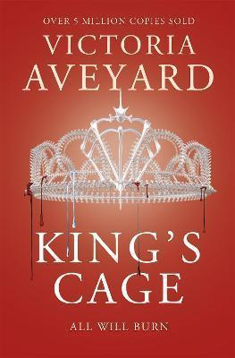 Book cover number 1 for King's Cage written by Victoria Aveyard published by Orion