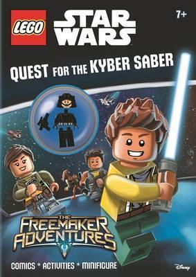 Book cover number 1 for LEGO Star Wars : Quest For The Kyber Saber written by NA published by Egmont