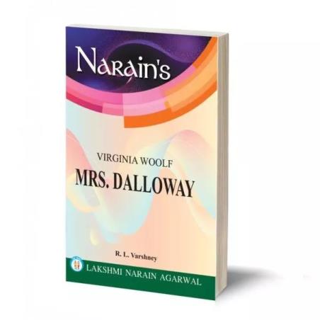 Book cover number 1 for Narain's Mrs. Dalloway : Virginia Woolf written by R. L. Varshney published by Lakshmi Narain Agarwal