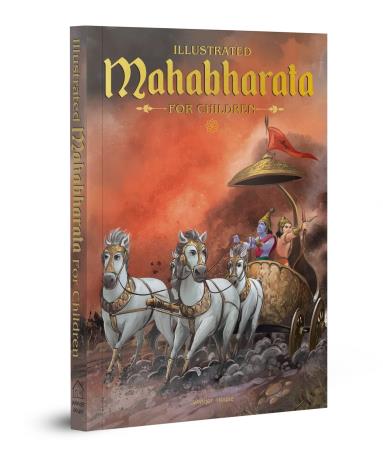 Book cover number 1 for Illustrated  Mahabharata For Children written by Anupa Lal published by Wonder House