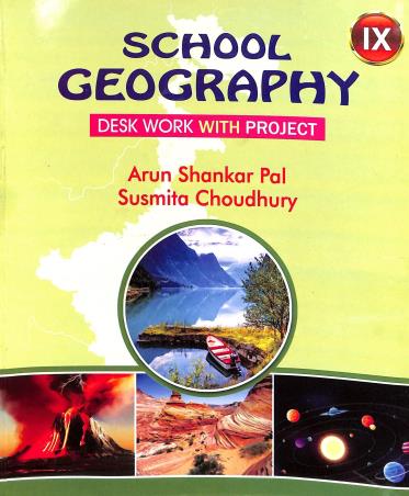 Book cover number 1 for School Geography Desk Work With Project Class 9 (2023) written by Arun Shankar Pal, Susmita Choudhury published by Bengal Book Syndicate Pvt. Ltd.