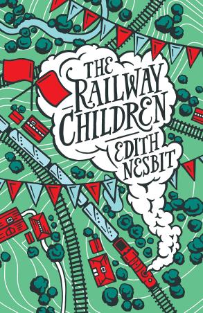 Book cover number 1 for The Railway Children written by Edith Nesbit published by Scholastic