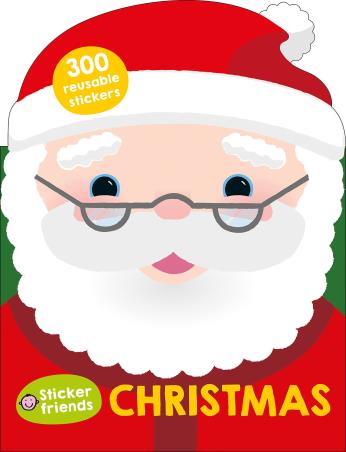 Book cover number 1 for Sticker Friends : Christmas written by Roger Priddy published by Priddy Books