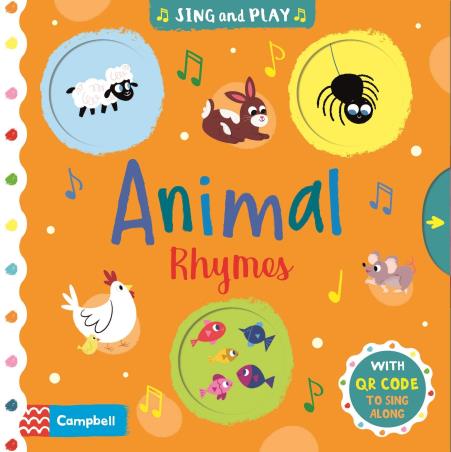 Book cover number 1 for Animal Rhymes written by NA published by Campbell Books