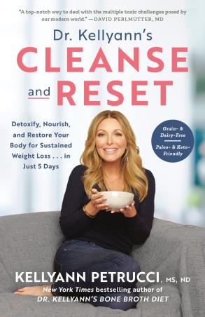 Book cover number 1 for Dr. Kellyann's Cleanse And Reset written by Kellyann Petrucci published by Rodale Books