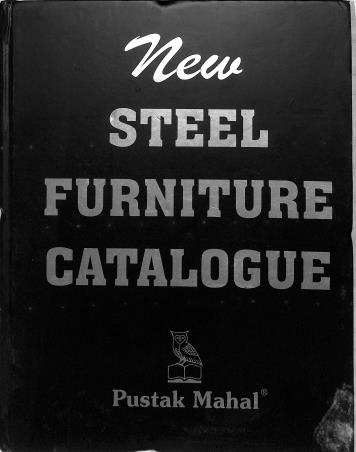Book cover number 1 for New Steel Furniture Catalogue written by NA published by Pustak Mahal