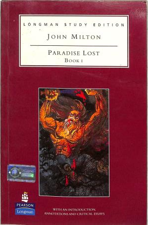Book cover number 1 for Paradise Lost Book 1 (Longman Study Edition) written by John Milton published by Pearson Education