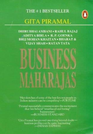 Book cover number 1 for Business Maharajas written by Gita Piramal published by Penguin Books