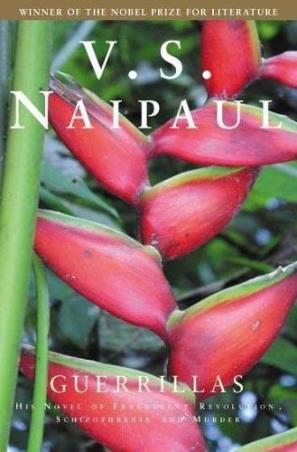 Book cover number 1 for Guerrillas written by V. S. Naipaul published by Picador