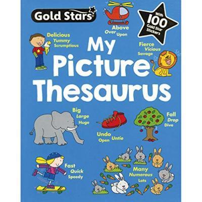 Book cover number 1 for Gold Stars My First Picture Thesaurus written by Sue Graves published by Parragon