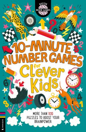 Book cover number 1 for 10 Minute Number Games For Clever Kids written by Gareth Moore published by Buster Books