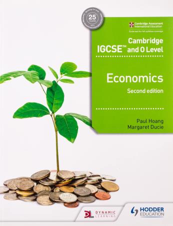 Book cover number 1 for Cambridge IGCSE And O Level Economics written by Paul Hoang, Margaret Ducie published by Hodder Education