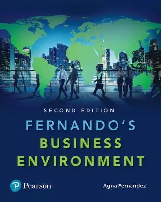 Book cover number 1 for Fernando's Business Environment written by Agna Fernandez published by Pearson Education