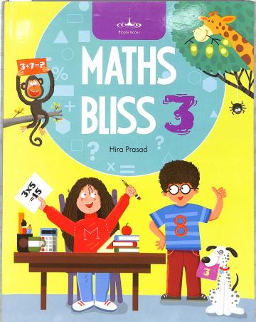 Book cover number 1 for Math Bliss 3 written by NA published by Ripple Books