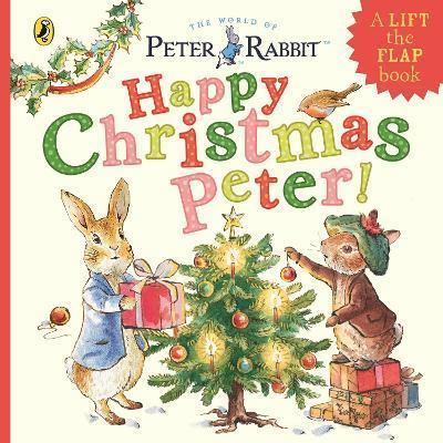 Book cover number 1 for Peter Rabbit : Happy Christmas Peter written by Beatrix Potter published by Puffin