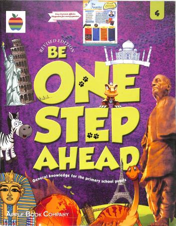 Book cover number 1 for Be One Step Ahead 4 (General Knowledge For The Primary School Pupils) written by NA published by Apple Book Company