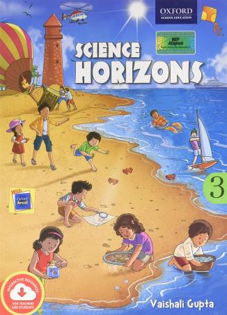 Book cover number 1 for Science Horizons 3 (NEP 2020) written by Vaishali Gupta published by Oxford University Press