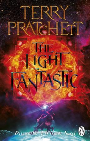 Book cover number 1 for The Light Fantastic written by Terry Pratchett published by Penguin Books