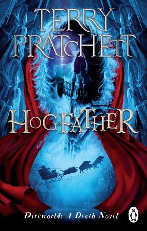 Book cover number 1 for Hogfather written by Terry Pratchett published by Penguin Books
