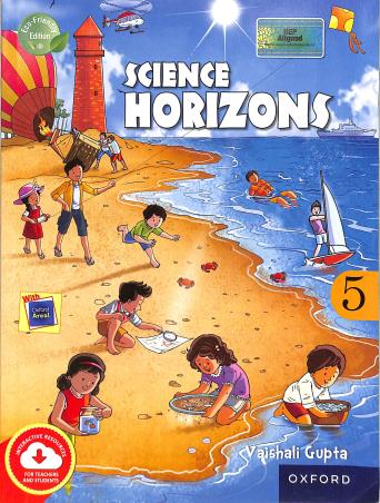 Book cover number 1 for Science Horizons 5 (NEP 2020) written by Vaishali Gupta published by Oxford University Press