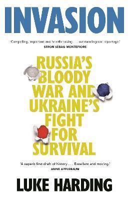 Book cover number 1 for Invasion written by Luke Harding published by Guardian Faber