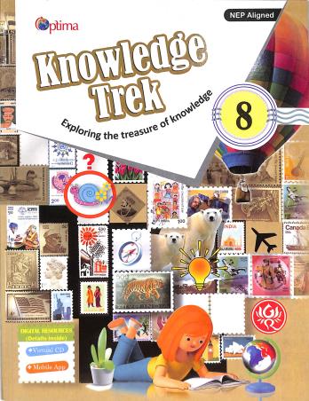 Book cover number 1 for Knowledge Trek 8 (NEP 2020) written by Seema Gupta published by G. Ram Books (P.) Ltd