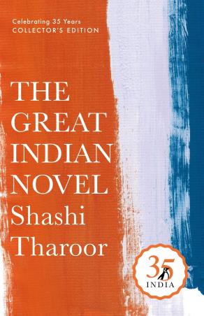 Book cover number 1 for The Great Indian Novel written by Shashi Tharoor published by Penguin Random House