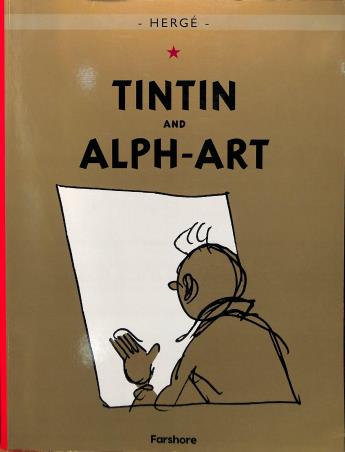 Book cover number 1 for Tintin And Alph-Art written by Herge published by Farshore