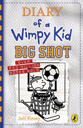 Book cover number 1 for Diary Of A Wimpy Kid : Big Shot written by Jeff Kinney published by Puffin