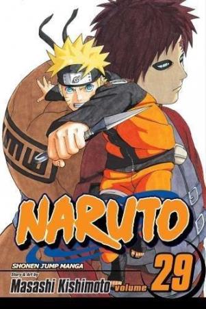 Book cover number 1 for Naruto Volume 29 written by Masashi Kishimoto published by Simon & Schuster