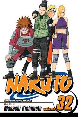 Book cover number 1 for Naruto Volume 32 written by Masashi Kishimoto published by Simon & Schuster