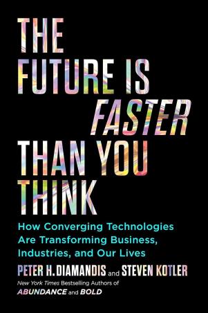 Book cover number 1 for The Future Is Faster Than You Think written by Steven Kotler, H. Diamandis published by Simon & Schuster