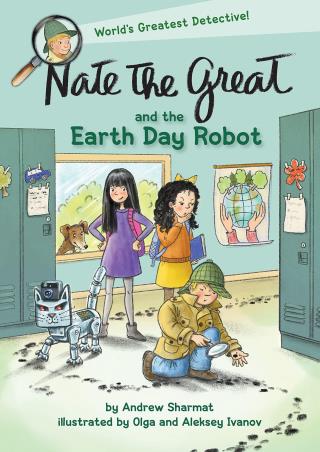 Book cover number 1 for Nate The Great And The Earth Day Robot written by Andrew Sharmat published by Yearling