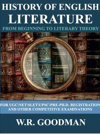 Book cover number 1 for History Of English Literature written by W. R. Goodman published by Doaba Publications