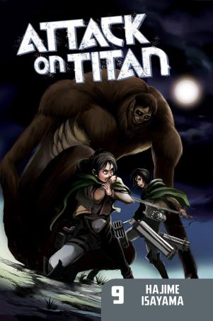 Book cover number 1 for Attack On Titan 9 written by Hajime Isayama published by Kodansha Comics