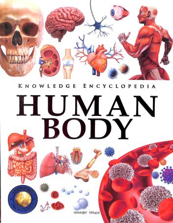 Book cover number 1 for Knowledge Encyclopedia Human Body written by NA published by Wonder House