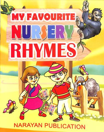 Book cover number 1 for My Favourite Nursery Rhymes 1 written by NA published by Narayan Publication