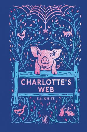Book cover number 1 for Charlotte's Web written by E. B. White published by Puffin