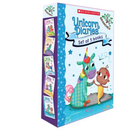 Book cover number 1 for Unicorn Diaries (Set Of 5 Books) written by Rebecca Elliott published by Scholastic