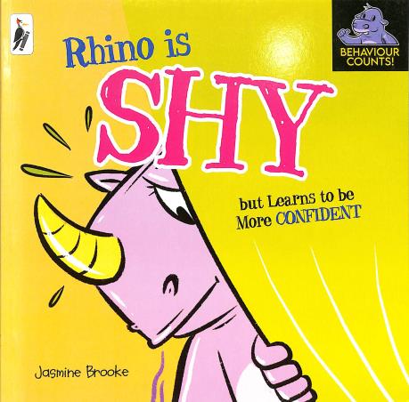 Book cover number 1 for Rhino Is Shy : But Learns To Be More Confident written by NA published by Woodpecker Publications
