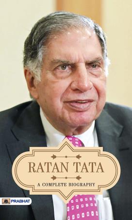 Book cover number 1 for Ratan Tata A Complete Biography written by A. K. Gandhi published by Prabhat Prakashan