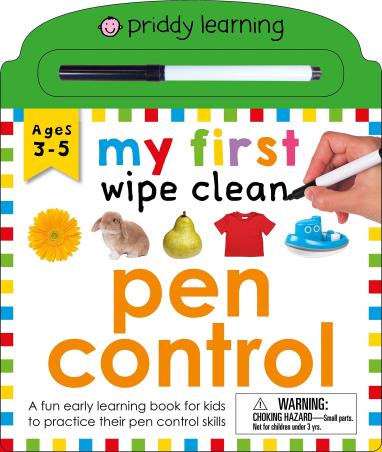 Book cover number 1 for My First Wipe Clean : Pen Control (Ages 3-5) written by NA published by Priddy Books