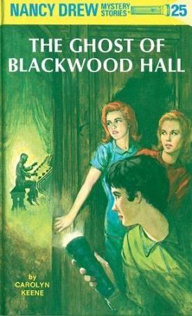 Book cover number 1 for Nancy Drew 25 : The Ghost Of Blackwood Hall written by Carolyn Keene published by Penguin Books